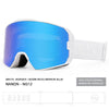 Nandn Unisex Optics Winter Mountain Fashion Snowboard Frameless Ski Goggles