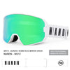 Nandn Unisex Optics Winter Mountain Fashion Snowboard Frameless Ski Goggles