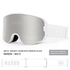 Nandn Unisex Optics Winter Mountain Fashion Snowboard Frameless Ski Goggles
