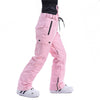 Men's RIIVIYELE Winter Sky Cargo Snow Pants Bibs