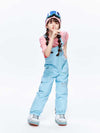 Girls High Experience Colorful Childhood Ski Pants Snow Bibs