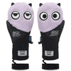 Men's Gsou Snow Mascot Furry Snowboard Gloves Winter Mittens
