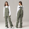 Women's Searipe Snow Addict Mountain Terry Ski Pants Snowboard Bibs