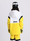 Men's Cosone Powdreamer Half Zipper Colorblock Anorak Snow Jacket