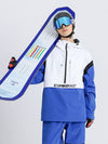 Women's Cosone Powdreamer Half Zipper Colorblock Anorak Snow Jacket