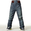 Men's freestyle Outdoor Stretchy Relaxed Durable Waterproof Jeans