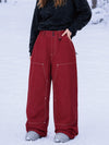 Women's UrbanCraft Freeride Utility Baggy Ski Pants with Reinforced Panels