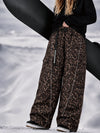 Women's Wild Motion Reflective Cargo Pockets Extra Baggy Snowboard  Pants