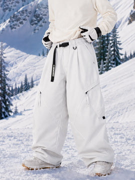 Men's TerrainFlex Freestyle Oversized Cargo Snowboard Pants – Crew Edition
