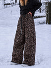 Women's Wild Motion Reflective Cargo Pockets Extra Baggy Snowboard  Pants