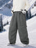 Men's UrbanCraft Workwear Baggy Snow Pants with Enhanced Knee Mobility Design