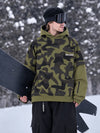 Men's Park Rider 2-in-1 Layered Freestyle Snow Hoodie with Contrast Sleeves
