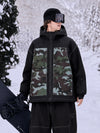 Men's UrbanCraft Workwear Utility Freestyle Snowboard Jacket – Reflective Hood & Street Style
