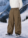 Men's Camden Punk Reflective Street Utility Cargo Snowboard Pants – Baggy Freestyle Fit