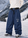 Men's Camden Punk Rivet Street Utility Cargo Snowboard Pants – Baggy Freestyle Fit