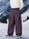 Men's Camden Punk Reflective Street Utility Cargo Snowboard Pants – Baggy Freestyle Fit