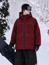 Men's UrbanCraft Workwear Utility Freestyle Snowboard Jacket – Reflective Hood & Street Style