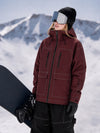 Women's UrbanCraft Street Utility Freestyle Snowboard Jacket – Reflective Hood & Workwear Style