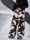 Women's Nightline Park Rider Reflective Trim Cargo Pockets Baggy Snow Pants