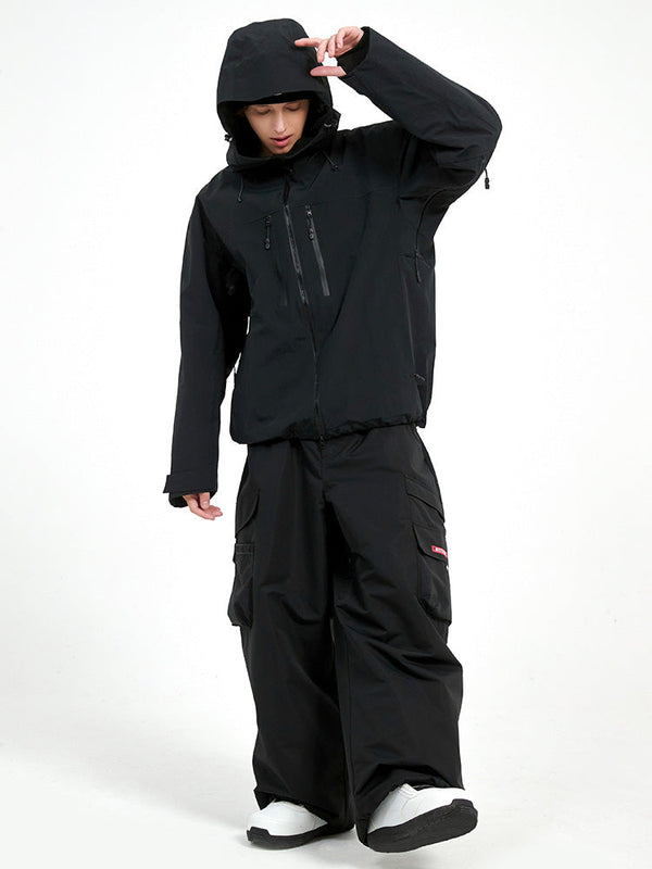 Men's Durable Mountain Pro All Weather Thermal 3L Snow Suit