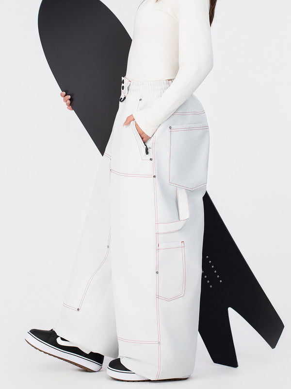 Women's UrbanCraft Freeride Utility Baggy Ski Pants with Reinforced Panels