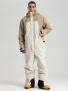 Men's Backcountry Explorer One Piece Cargo Ski Suits Full Body Snowsuits