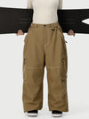 Women's Utility Wild Soul Crew Heavy Stitch Cargo Baggy Fit Snowboard Pants