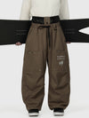 Men's Camden Punk Rivet Street Utility Cargo Snowboard Pants – Baggy Freestyle Fit