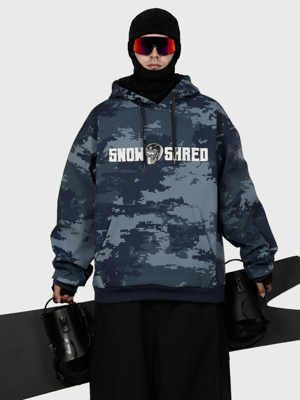 Men's Hyper Beast Reflective Graphic Freestyle Snow Hoodie – Crew Edition