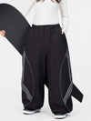 Women's Nightline Reflective Curve Park Rider Baggy Snowing Pants