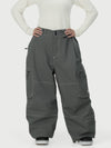 Women's Utility Wild Soul Crew Heavy Stitch Cargo Baggy Fit Snowboard Pants