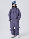 Women's Searipe Mountain Freerider One Piece Ski Suits Full Body Baggy Snowsuits