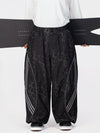 Men's Nightline Reflective Curve Park Baggy Snowboarding Pants