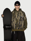 Women's Park Rider 2-in-1 Layered Freestyle Snow Hoodie with Contrast Sleeves