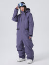 Women's Searipe Mountain Freerider One Piece Ski Suits Full Body Baggy Snowsuits