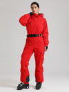 Women's Gsou Snow Alpine Luxe Slim Fit Full Body Onesie Ski Jumpsuit