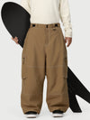 Men's Utility Wild Soul Crew Heavy Stitch Cargo Baggy Fit Snowboard Pants