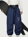 Men's Camden Punk Rivet Street Utility Cargo Snowboard Pants – Baggy Freestyle Fit