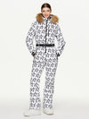 Women's Arctic Queen Winter Fantasy Full Body Onesie Ski Jumpsuit
