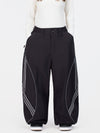 Women's Nightline Reflective Curve Park Rider Baggy Snowing Pants