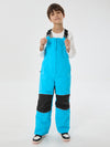 Boys Winter Trek Light Reflective Knee Guard Waterproof Insulated Snow Bib Pants