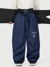 Men's Camden Punk Rivet Street Utility Cargo Snowboard Pants – Baggy Freestyle Fit