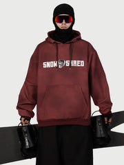 Men's Hyper Beast Reflective Graphic Freestyle Snow Hoodie – Crew Edition