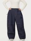 Women's Utility Wild Soul Crew Heavy Stitch Cargo Baggy Fit Snowboard Pants