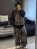 Women's First Encounter Blizzard Babe Leopard Baggy Snow Suit