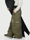 Men's Camden Punk Rivet Street Utility Cargo Snowboard Pants – Baggy Freestyle Fit