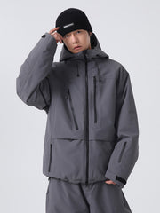 Men's Searipe Unisex Urban Ridge Mountain Freeride Baggy Snow Jacket