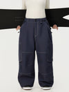 Women's Utility Wild Soul Crew Heavy Stitch Cargo Baggy Fit Snowboard Pants