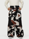 Men's Wild Motion Super Baggy Snow Pants – Multi Pocket Reflective Colorblock Design
