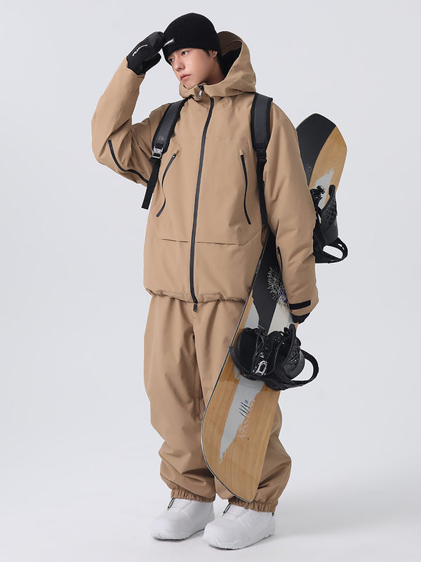 Men's Searipe Unisex Durable Mountain Pro All-Weather Baggy Snow Suit
